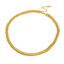 Collier Chaîne Épi Doré
