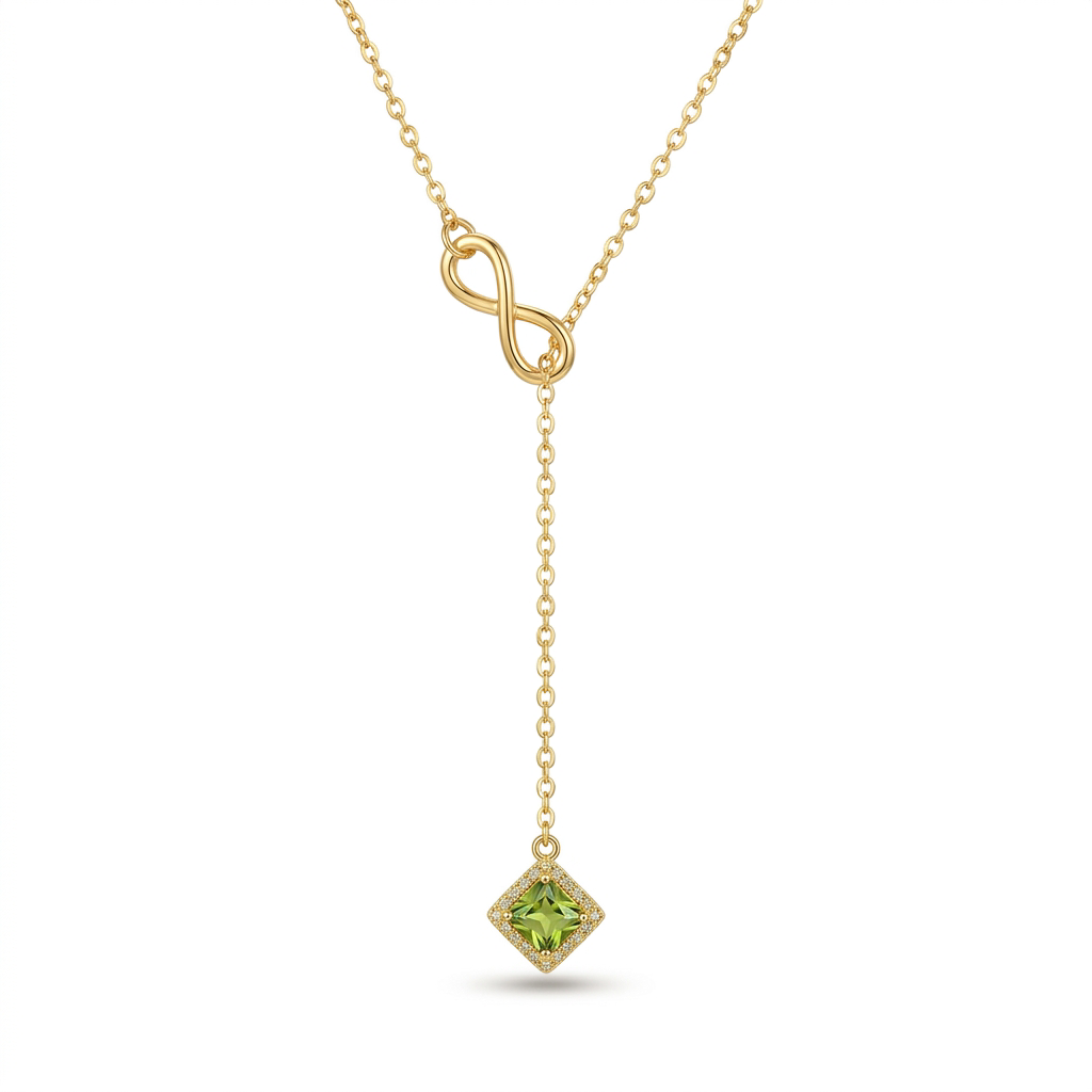 Collier Infini — Symbole de Vie et d'Amour Éternel