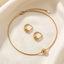 Parure Boules Dorées