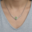 Collier Angulaire Péridot