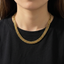 Collier Chaîne Épi Doré