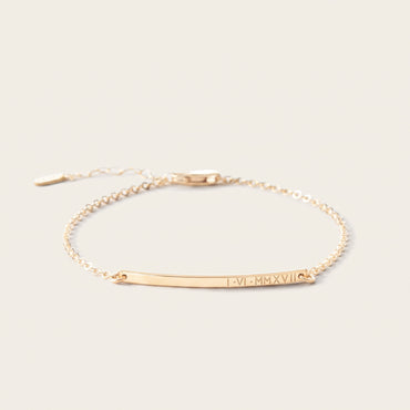 Bracelet Femme Personnalisé Gravure Or