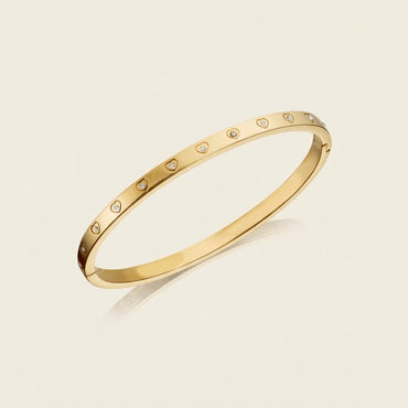 Bracelet femme jonc cristal