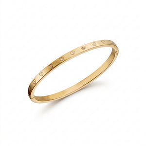 Bracelet femme jonc cristal