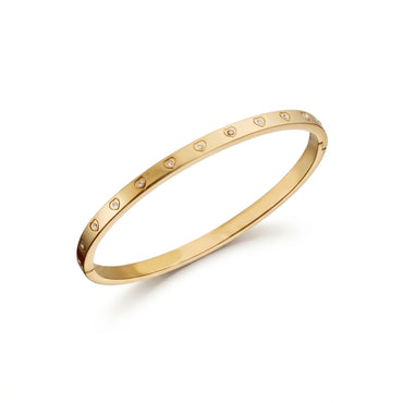 Bracelet femme jonc cristal