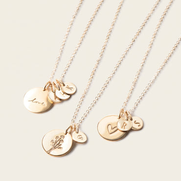 Collier Femme Médaille Personnalisée